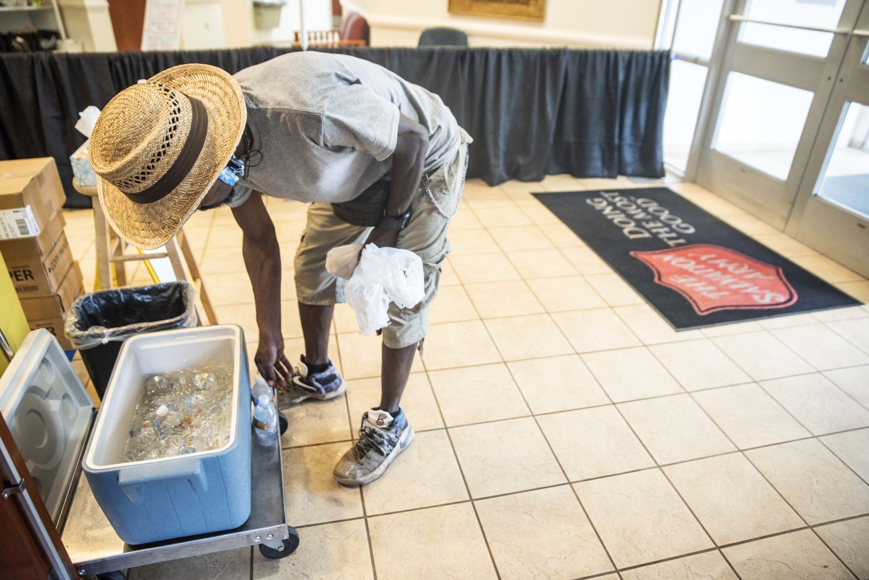 Salvation Army Cooling Station